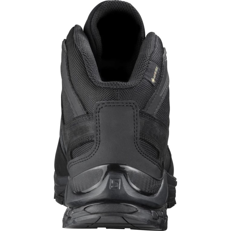 Black Salomon Xa Forces Mid GTX EN Women's Tactical Boots | IE ZG4092